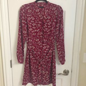 Banana Republic Factory 3/4 Sleeve Burgundy? Maroon Dress